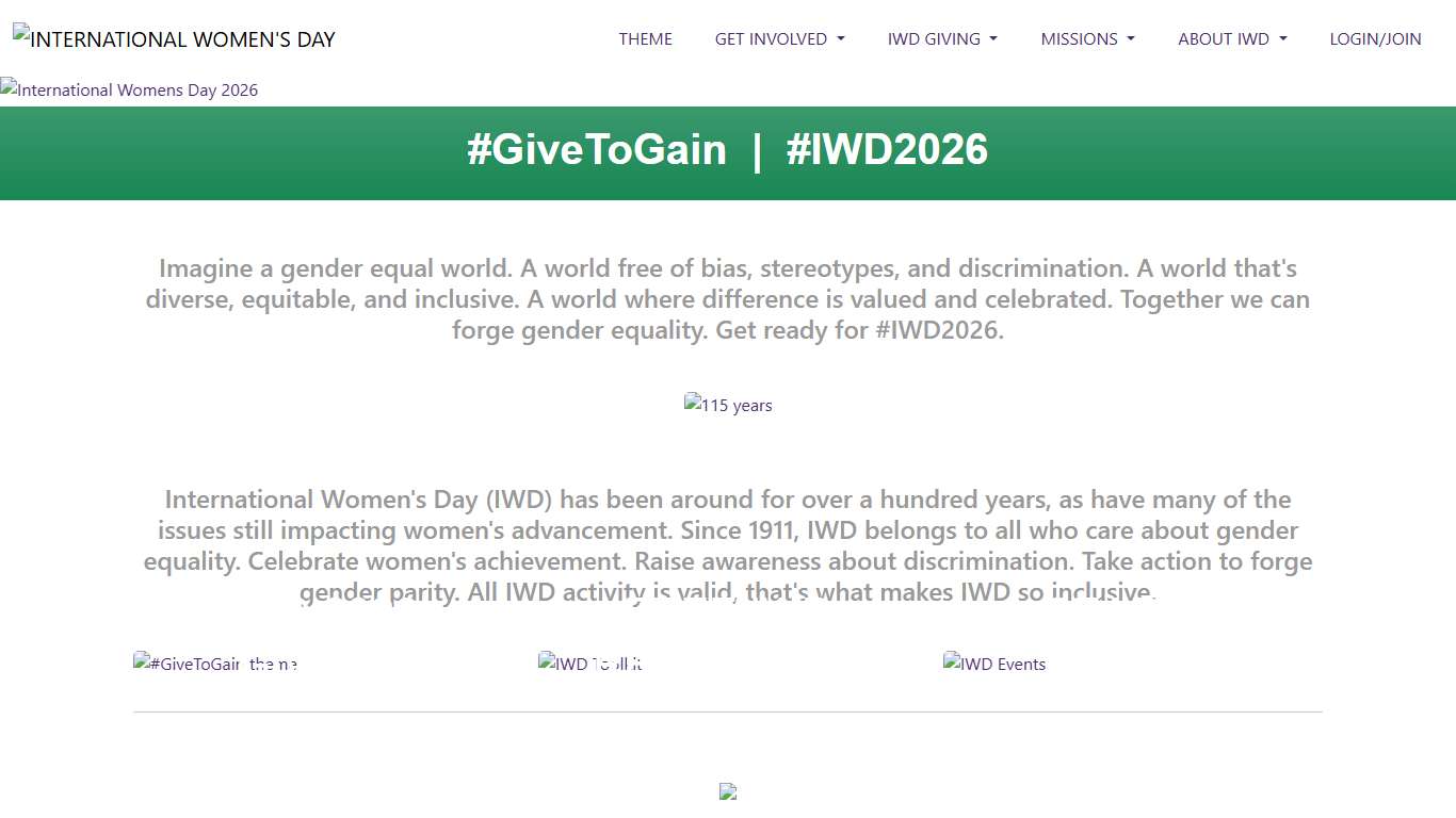 International Women's Day 2026